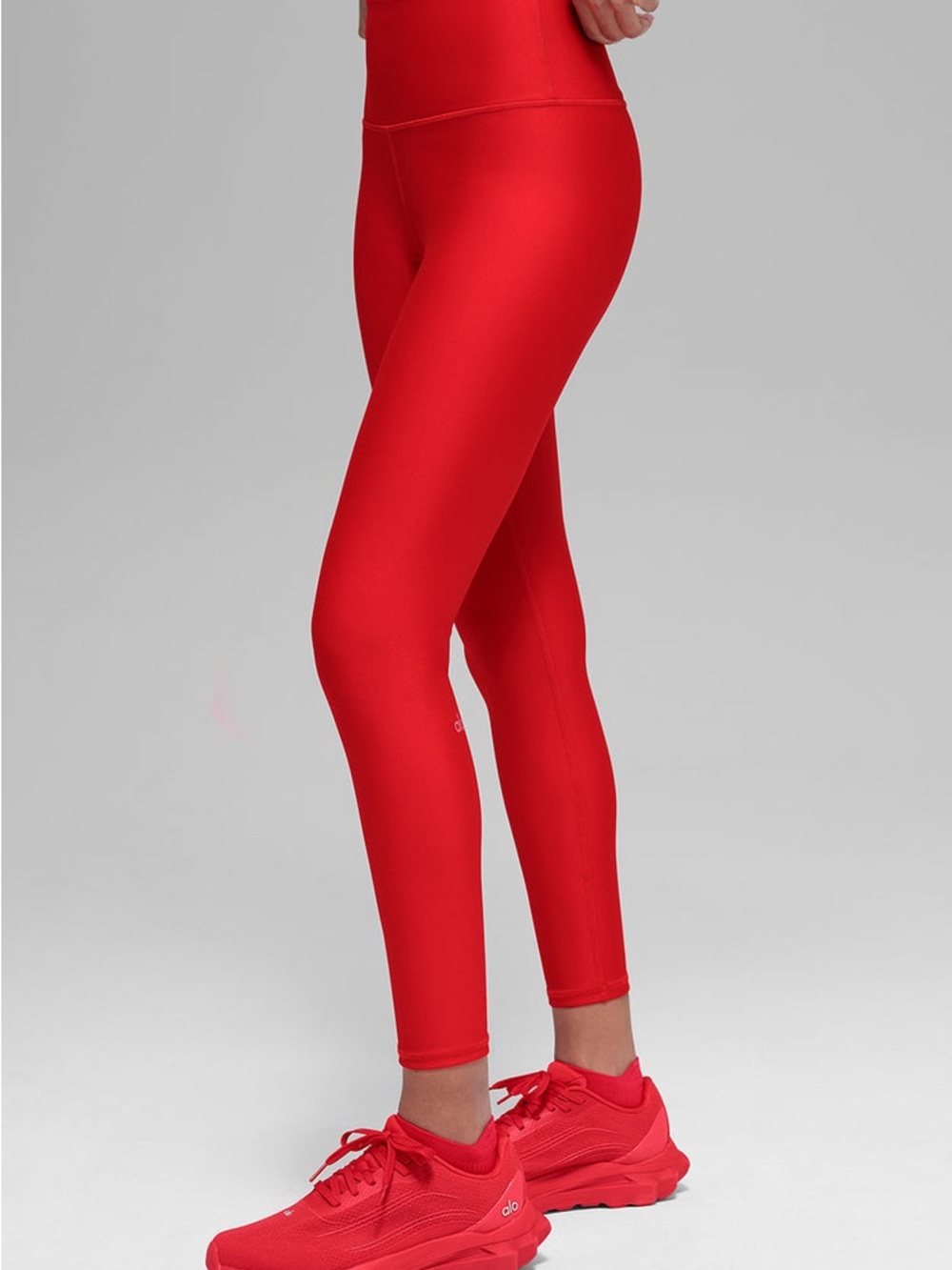 ❤️ NWT Alo Yoga 7/8 High-Waist Airlift Legging Classic Red Size XXS - Picture 2 of 16